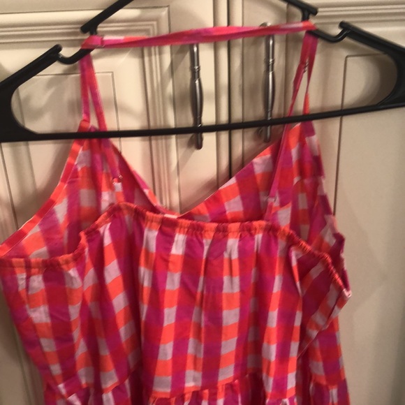 NEW SZ Blockprints X J Crew Tiered Dress 👗 in Gingham - Picture 12 of 14